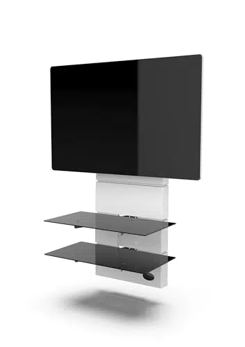 Meliconi GHOST Design 3500 Supporto da Muro per TV 32"-70", VESA 200-400 mm
