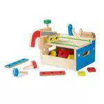 Melissa & Doug Banco di Lavoro in Legno con Martello e Sega - Gioco Classico