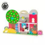 Melissa & Doug GO Tots - Fattoria in legno per lo sviluppo dei bambini 12+ mesi