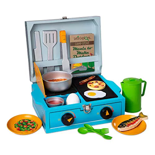 Melissa & Doug Set da Campeggio per Bambini - Giochi in Legno Montessori