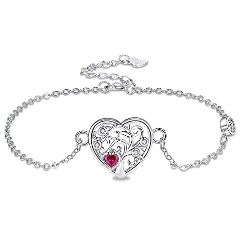 Micory Bracciale Albero della Vita in Argento 925 per Donna - Regalo Perfetto