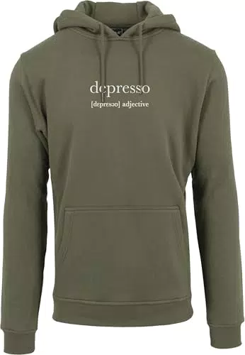 Mister Tee Depresso Hoody Uomo