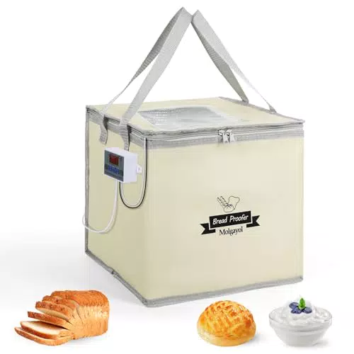 Molgayol Cestino per Lievitazione Pane e Pizza con Controllo della Temperatura