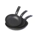 Moneta Etnea Set di Padelle Antiaderenti in Alluminio - Made in Italy
