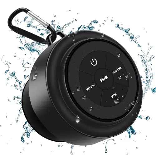 MR.LUYU Cassa Bluetooth Impermeabile IPX7 con Microfono Integrato per Doccia