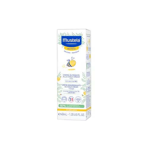 Mustela Crema Viso Nutriente CC - Idratante Naturale per Pelle Secca