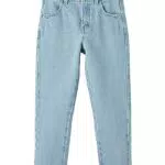 Name It Nkfbella Hw Mom An Jeans - Jeans per Bambine e Ragazze