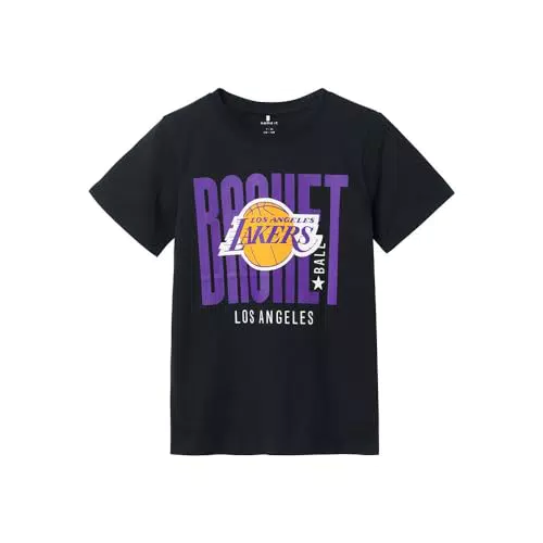 NAME IT Nkmnald NBA SS Top T-Shirt per Bambini e Ragazzi