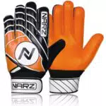 NARZ Guanti da portiere per calcio con supporto polso e grip in lattice