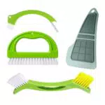 NBFBA Spazzola 4 in 1 per Pulizia di Fughe e Piastrelle per Bagno e Cucina