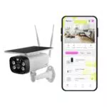 Netatmo Telecamera Wi-Fi Esterno Senza Fili con Pannello Solare e Visione Notturna