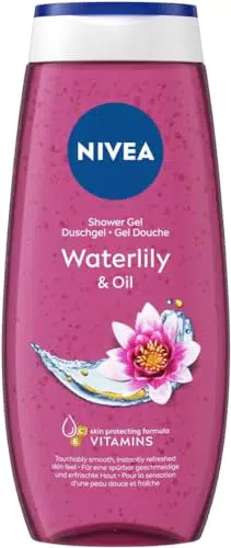 NIVEA Doccia Gel Waterlily & Oil - Docciaschiuma Fresco e Delicato con Perle d'Olio