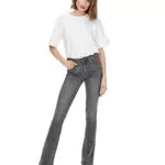 ONLY Jeans Mid Flared Tai0918 Noos per Donna in Denim