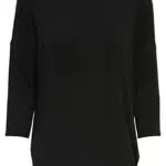 Only ONLGLAMOUR 3/4 Top Jrs Noos Camicia da Donna, Vintage Indigo/Detail: Melange