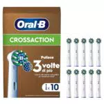 Oral-B Cross Action 10 Testine Spazzolino Elettrico