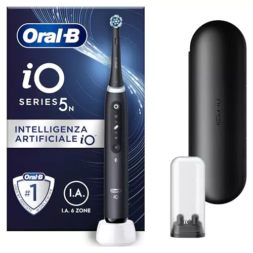 Oral-B Spazzolino Elettrico Ricaricabile iO 5N, Sensore di Pressione