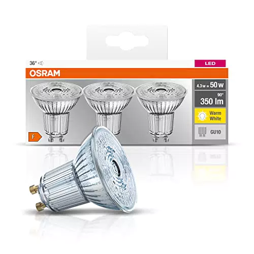 Osram LED PAR16 Riflettore non dimmerabile GU10 4.3W