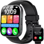 OUKITEL Smartwatch Impermeabile IP68 con Chiamate e Monitoraggio Fitness