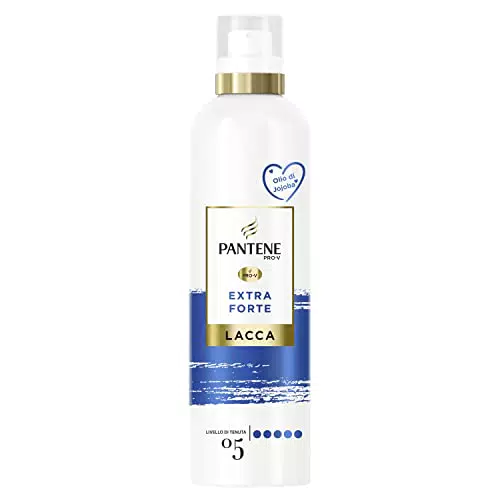 Pantene Pro-V Lacca Per Capelli, Extra Forte, Con Olio Di Jojoba