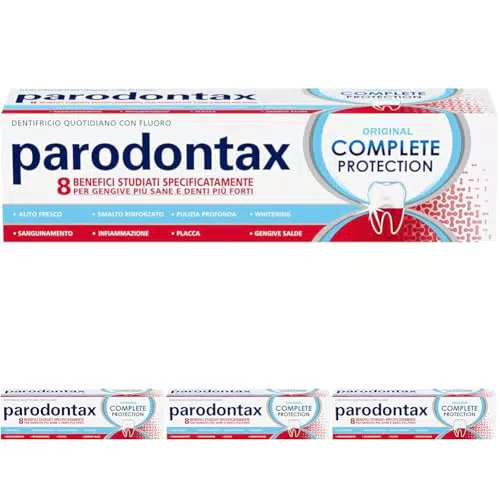 Parodontax Dentifricio Quotidiano con Fluoro per Gengive e Denti Sani
