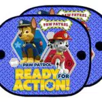 Paw Patrol Parasoli Laterali per Bambini con Chase e Marshall - Protezione Sole