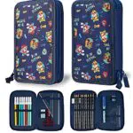 Paw Patrol Astuccio Scuola Triplo con Cancelleria Completo per Back to School
