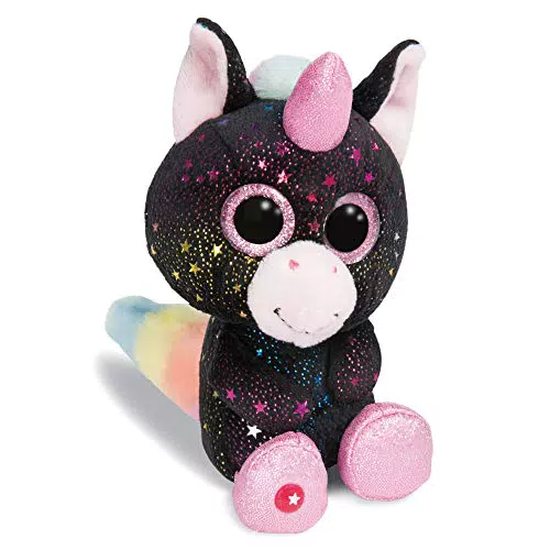 Vita-Mi Peluche Glubschis Unicorno con Grandi Occhi Glitterati