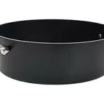 Pentole Agnelli Casseruola Alta in Alluminio Antiaderente 32 cm, Mod. ALSA104SS32