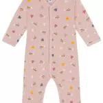 Petit Bateau Tutina Maniche Lunghe Senza Piedi per Bimba 0-3 Anni