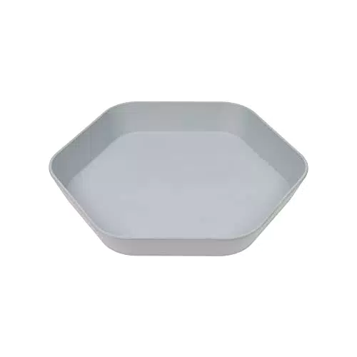 LÄSSIG Piatti per bambini in biocomposito, senza melamina e BPA - Plate Geo