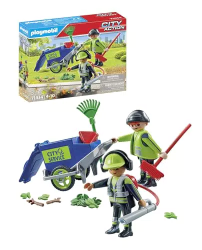 Playmobil Squadra di Pulizia City Action 71434