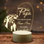 PRSTENLY Lampada Acrilica per Festa del Papà - Idee Regalo Originali
