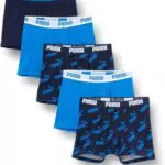 PUMA Boxer Unisex per Bambini e Ragazzi - Biancheria Intima Comoda