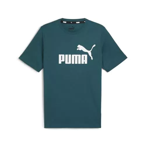 PUMA Ess Logo Tee - Maglietta Casual per Uomo e Donna