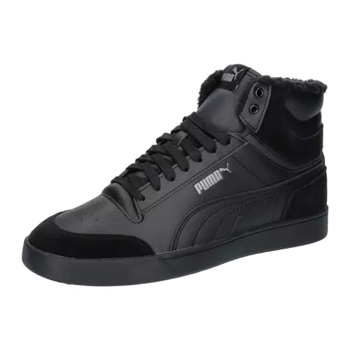 PUMA Shuffle Mid Fur - Scarpe da Ginnastica Unisex Adulto