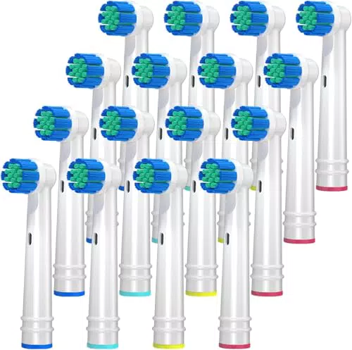 REDTRON Testine Compatibili per Spazzolini Elettrici Oral-B Sensitive Clean