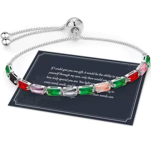 Bracciale Tennis in Argento 925 per Donna - Regalo Perfetto per Lei
