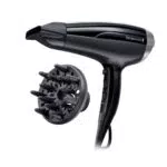 Remington Asciugacapelli D5215 2300W con Ioni, Diffusore e 3 Livelli di Riscaldamento