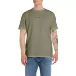Replay T-shirt da uomo in cotone a maniche corte