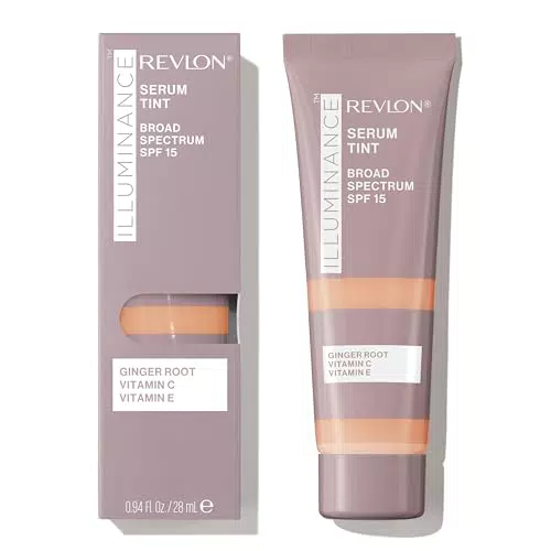 Revlon Illuminance Tinted Serum - Fondotinta Idratante con Acido Ialuronico e SPF 15
