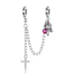 Rimgoris Ciondolo in Argento Sterling 925 per Braccialetti e Collane da Donna
