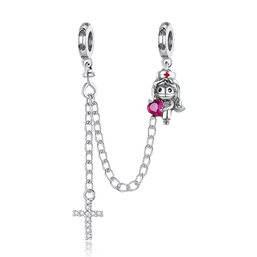 Rimgoris Ciondolo in Argento Sterling 925 per Braccialetti e Collane da Donna