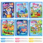 RtottiM Libro da Colorare Magico ad Acqua per Bambini con Penne Inclusi