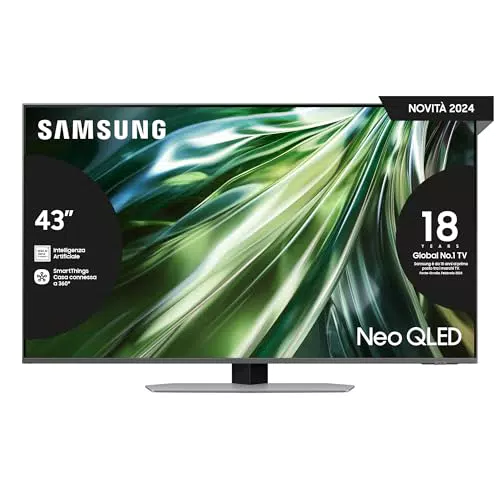 Samsung TV QE43QN94DATXZT Neo QLED 4K Smart TV 43" con Processore NQ4 AI Gen2