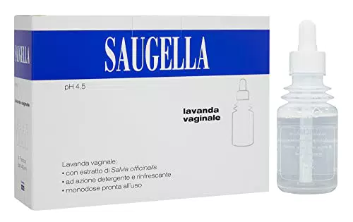 Saugella Lavanda Vaginale Detergente e Rinfrescante con Estratto di Salvia