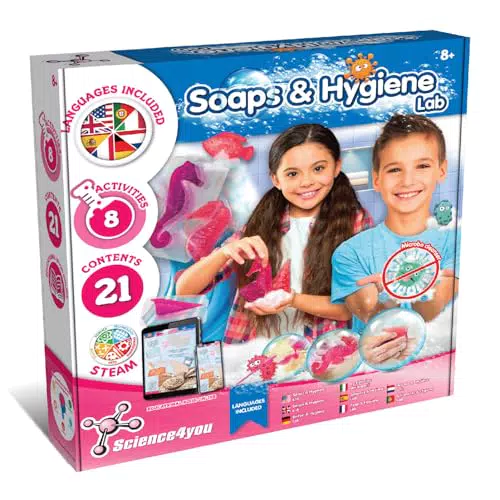 Science4You Laboratorio dei Saponi Profumati - Kit Fai Da Te per Bambini