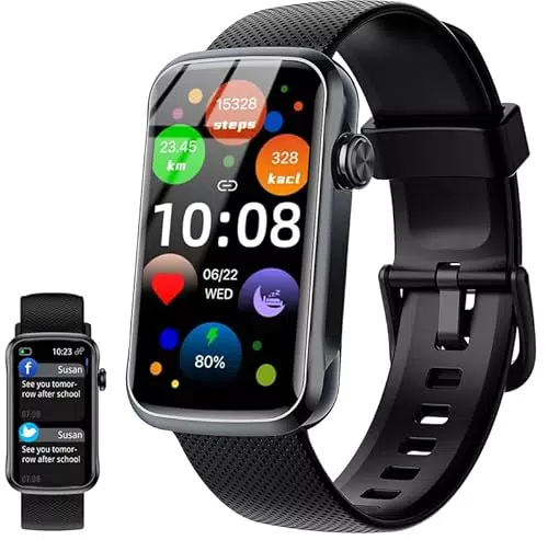 Smartwatch 1.47” HD con 110+ modalità sportive, cardiofrequenzimetro e monitoraggio sonno