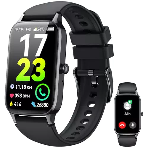 Smartwatch Fitness Uomo e Donna, Orologio con Chiamate e 110+ Modalità Sportive