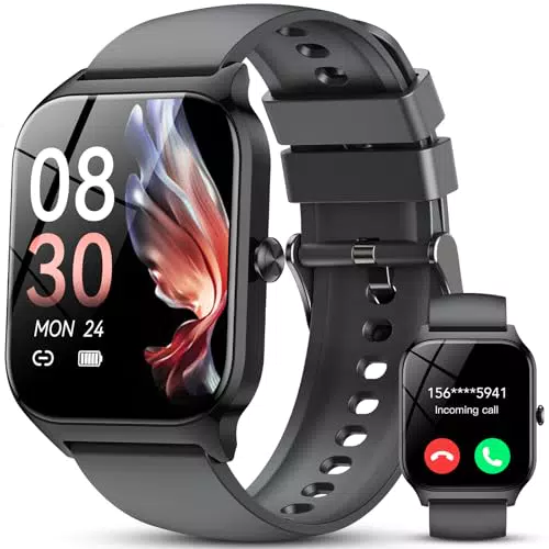 Smartwatch Smart Watch con Chiamate, 115+ Modalità Sportive e Fitness Tracker IP68