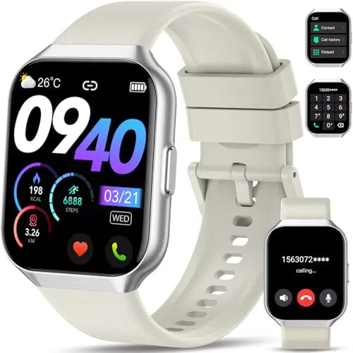 Smartwatch Uomo e Donna - Orologio Smart con Chiamate e Fitness Tracker IP68
